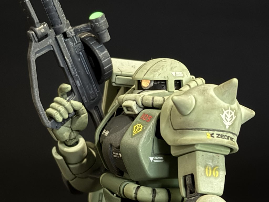 ザクⅡ(完成)–5枚目/制作者：青狼