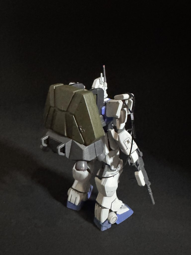 パラシュートパックより、ウエポンラックの方が良かったかなぁ…