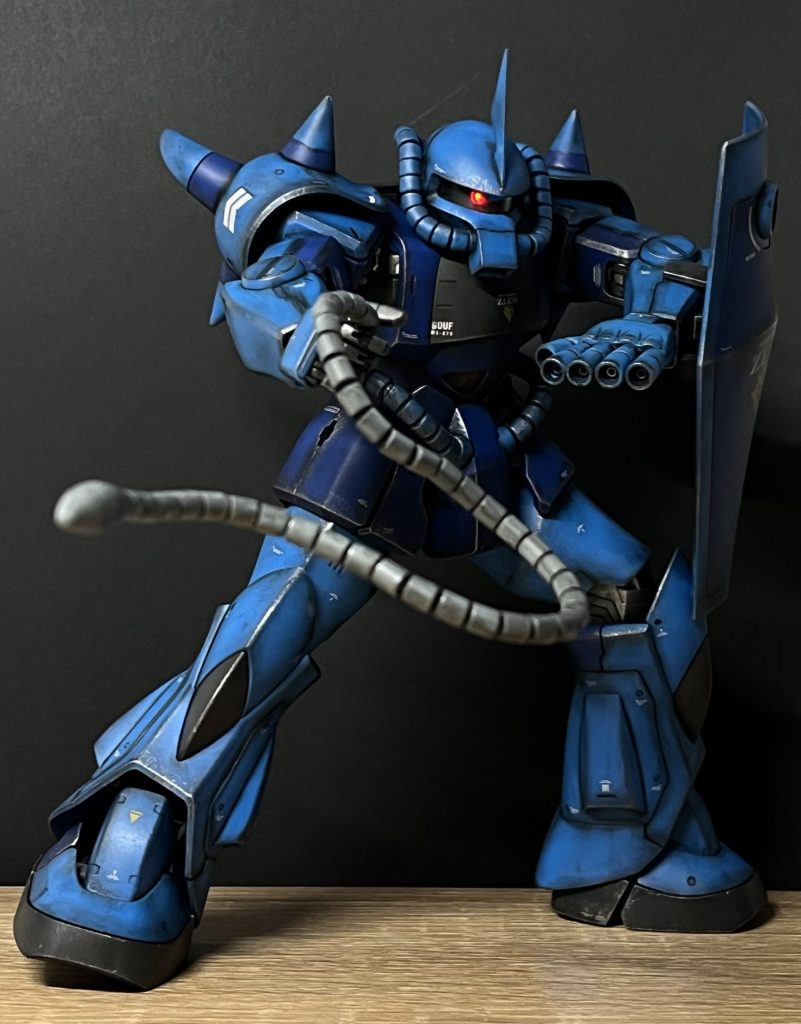 初のMGで、造形の細さに感動しながら制作することが出来ましたここまで見て頂きありがとうございました🙇