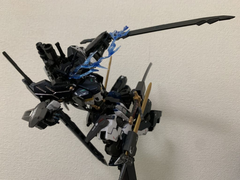 ガンダムリヴァイアス（修理後の改造）–2枚目/制作者：mode1er