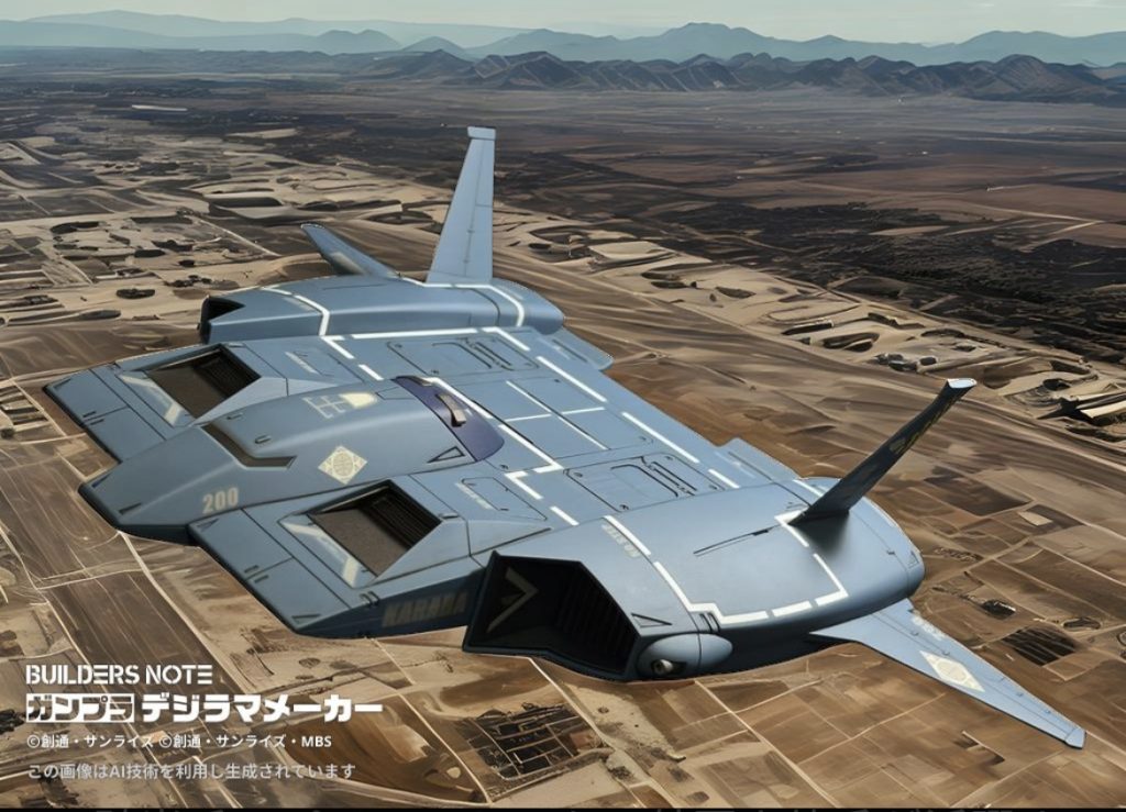 エリア88っぽい感じで生成してもらいました。