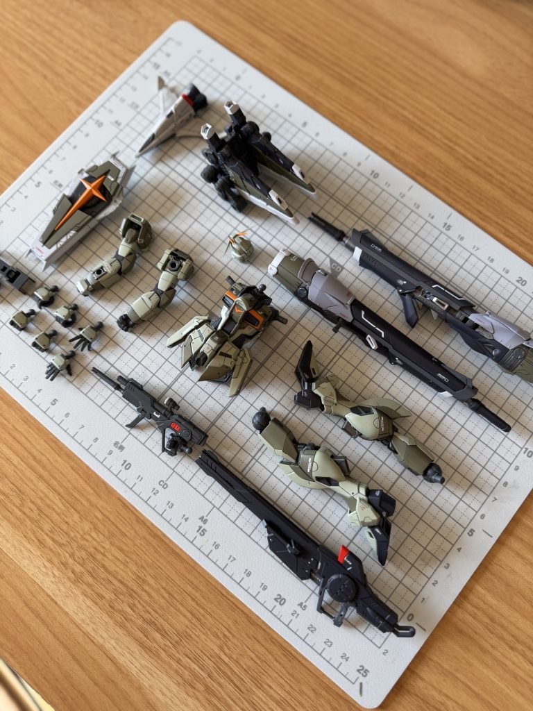 RGなので特にディテールを増やさなくても情報量盛り盛り。特にブラストシルエットはすごいです！