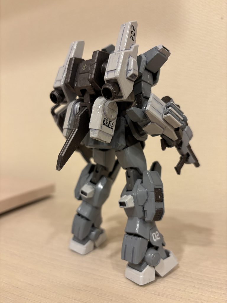 後ろ姿も一応……今回もご覧いただきありがとうございました。