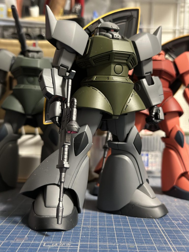 作品名：ｇＭＳ-０１ゲルググ<p>ゲルググ？ ガンダムのマスプロモデル？</p>