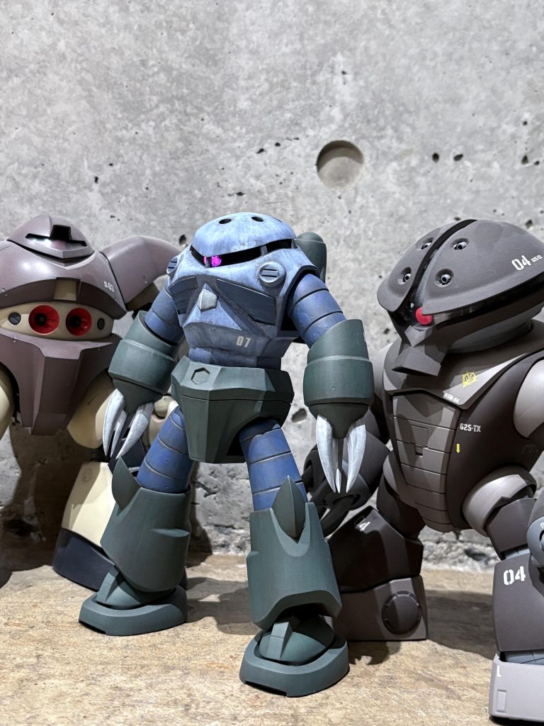 MG 水陸両用機達とMGと並んでも違和感ないようにできました