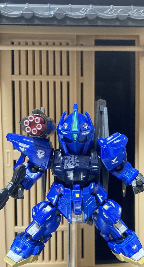 セリアのオブジェで戦国伝風に。