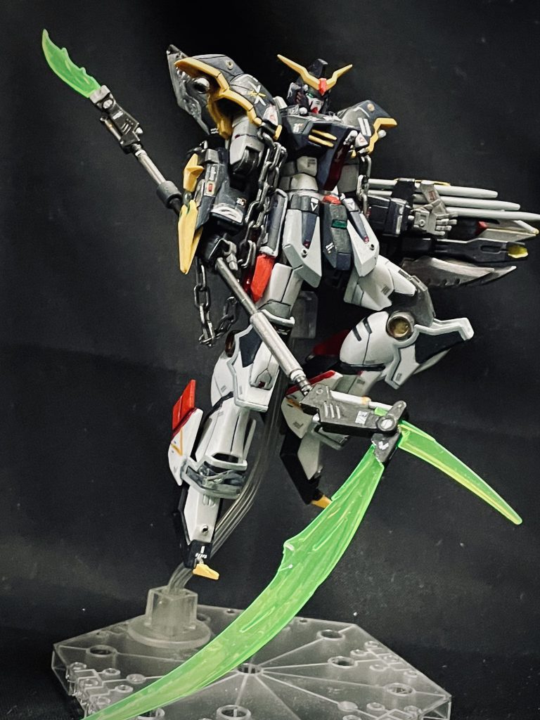 XXXG-01Ｄガンダムデスサイズ現地改修型『ガンダムデスサイズ ナイトメア』ステルス性を向上させるナイトメアクロークを装備ステルス時の攻撃方法を見直し