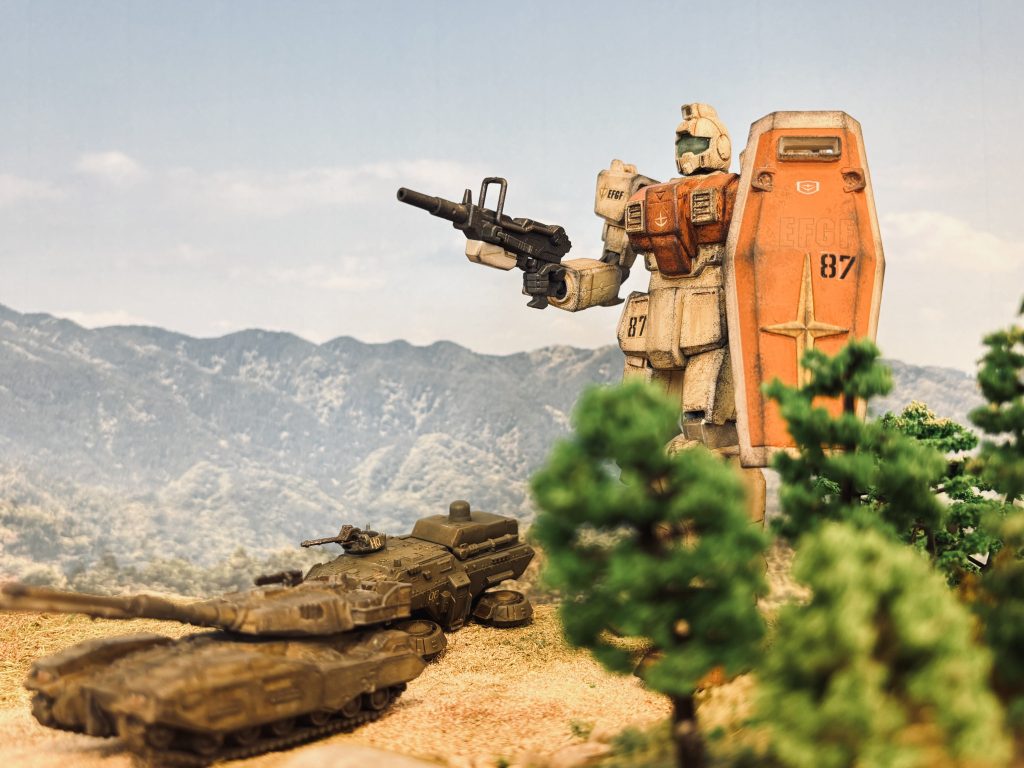 【ジムの日】HGUC ジム改–6枚目/制作者：押忍やすじろう