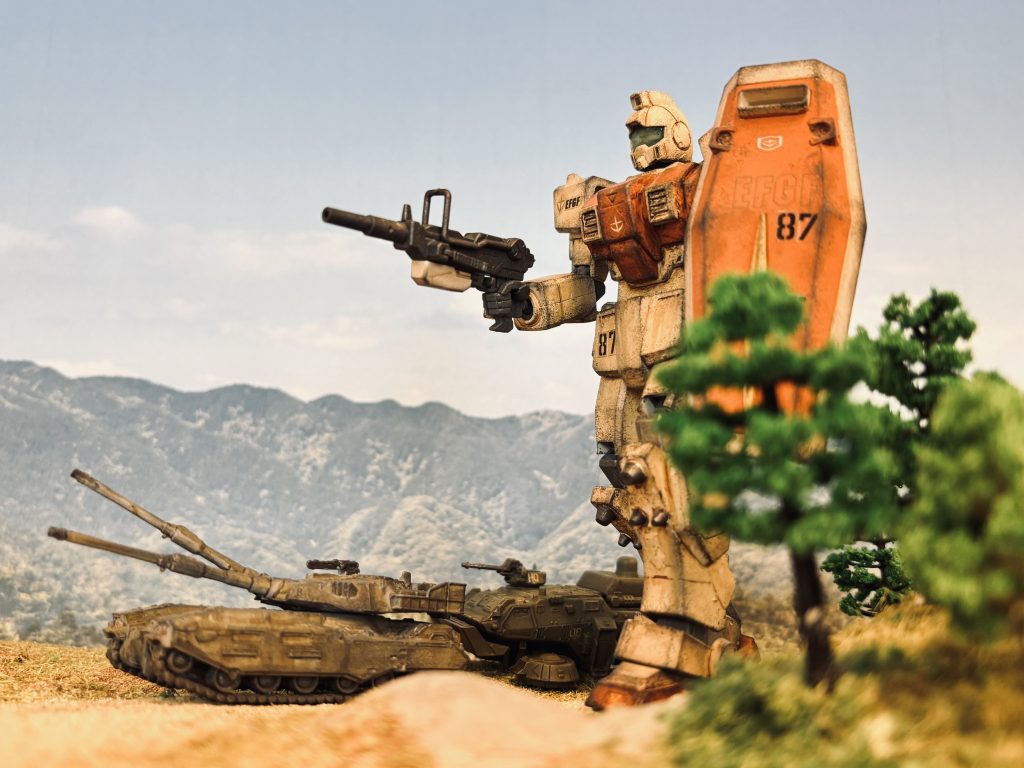 【ジムの日】HGUC ジム改–7枚目/制作者：押忍やすじろう