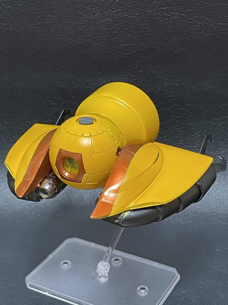 陸戦仕様(デストロイドジム)と空戦仕様(高速戦闘艇仕様)ときたので今回は海洋戦闘を想定したものを作成しました。ミキシングはボールとグラブロと某空ケースを使用してます。