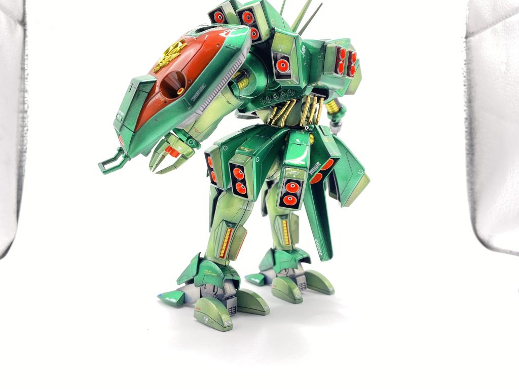 中腰でも自立出来ます。ジェットストリームアタック！