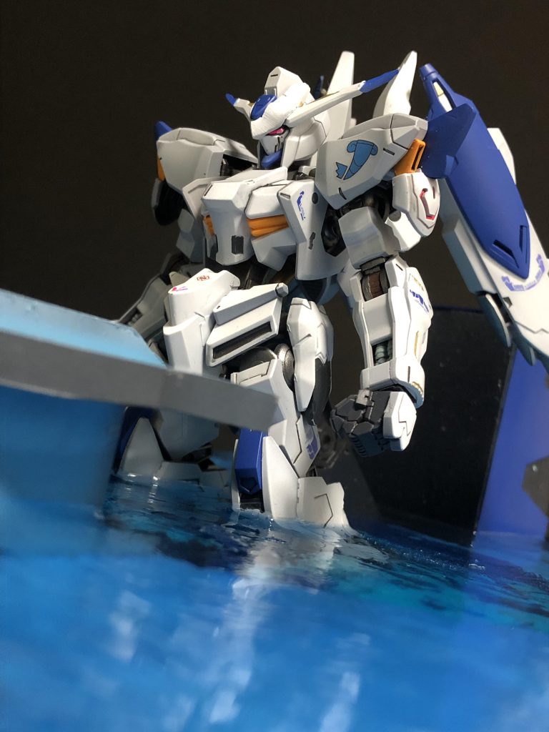 静　(マクギリスを待つバエル)–4枚目/制作者：@glegol0309