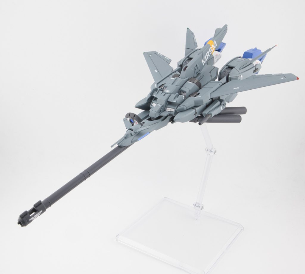 WB形態(ムラサメだからMA形態か)。ビームスマートガンはネオジウム磁石で接続。