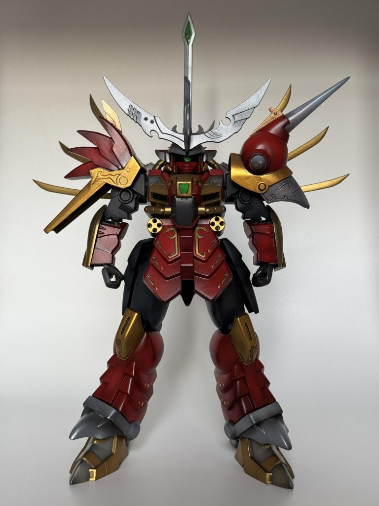 正面とてもプロポーション逞しいキットでございます。