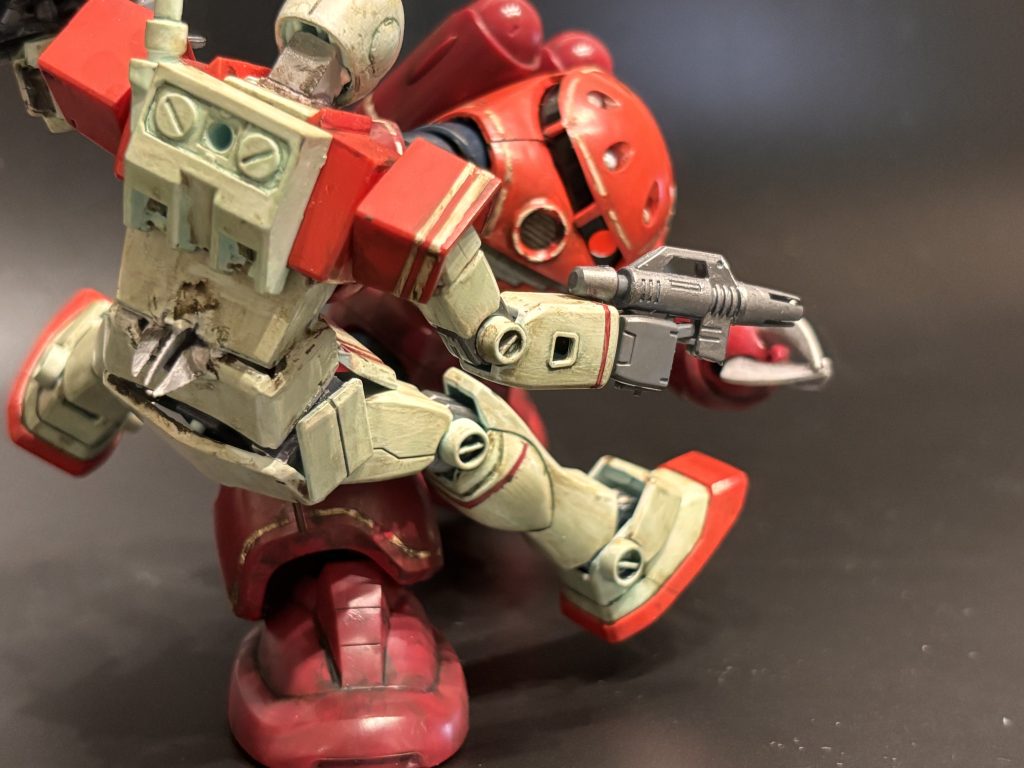 ズゴックを組み合わせるとこんな感じです。