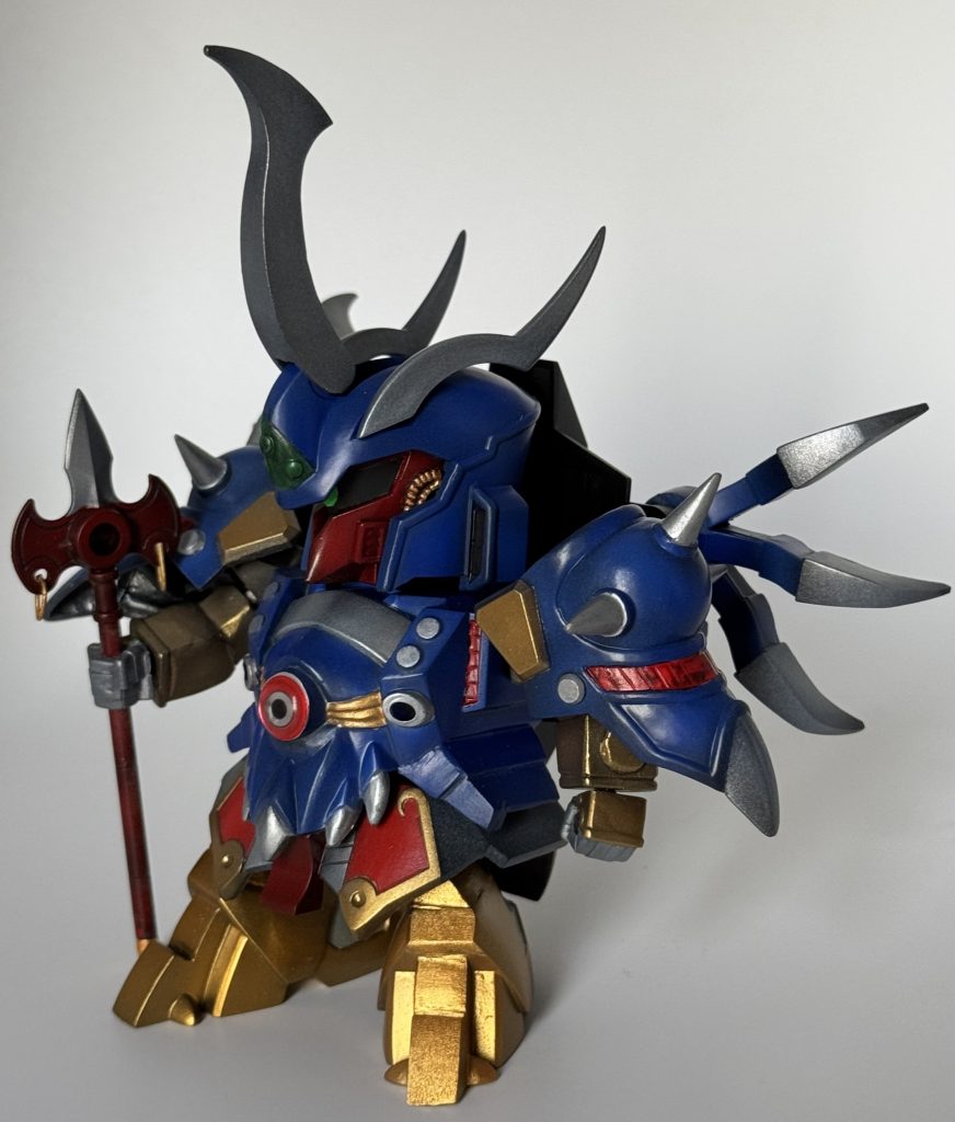 コチラが闇魔神吏偶遮光闇魔神へと変幻を遂げる途中、魔殺駆の抵抗によって本体から弾き飛ばされた遮光の意識が形となって残った姿。