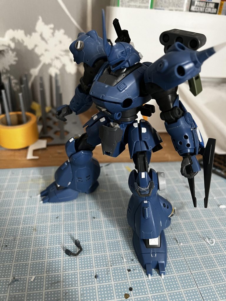 ディテールアップなどなどフロントふんどしアーマーはダサかったので却下されました
