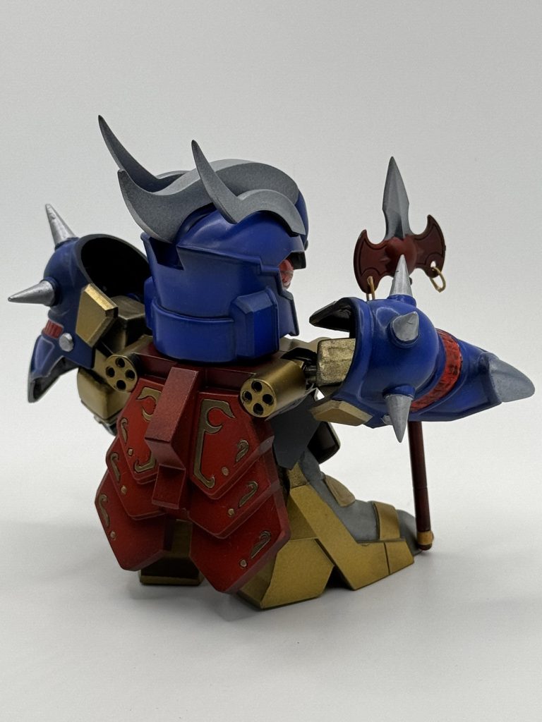 背部覇道武者魔殺駆の腰が体になります。