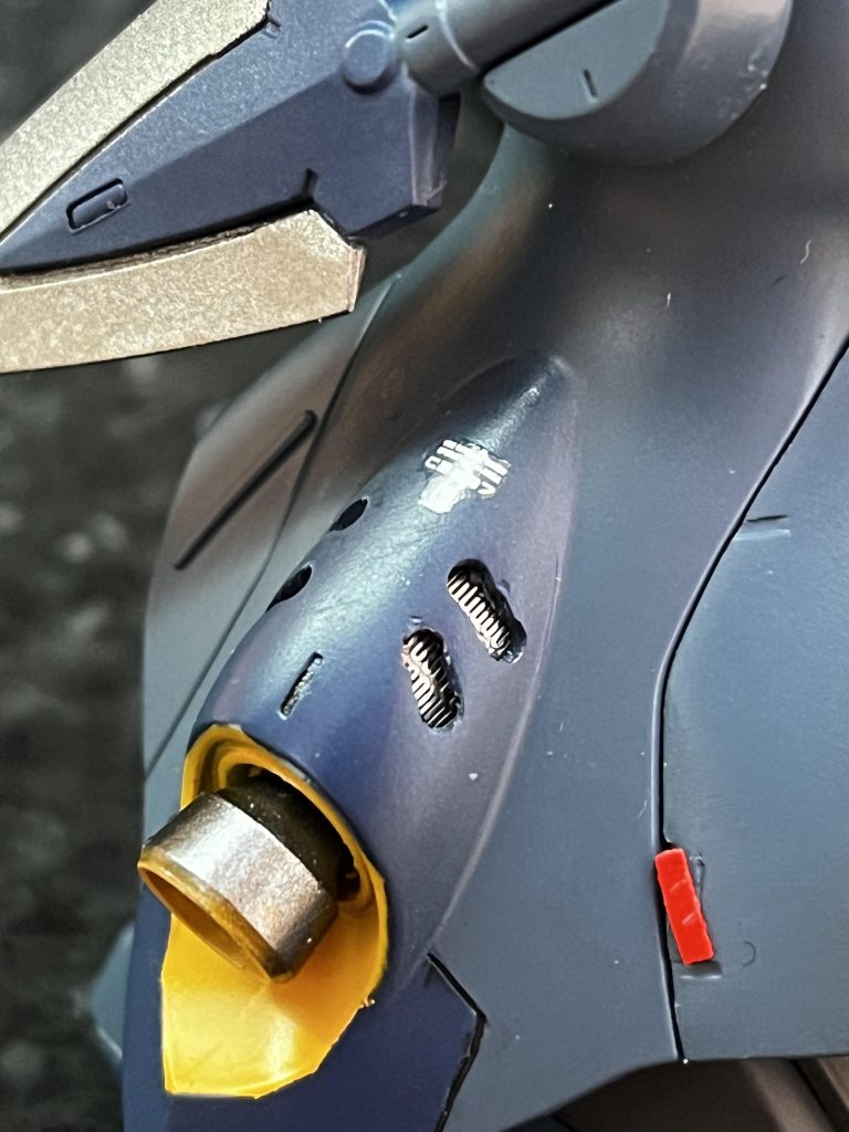 今回初めてハセガワさんのメタルメッシュの仕込みを、精密さが増して良きです