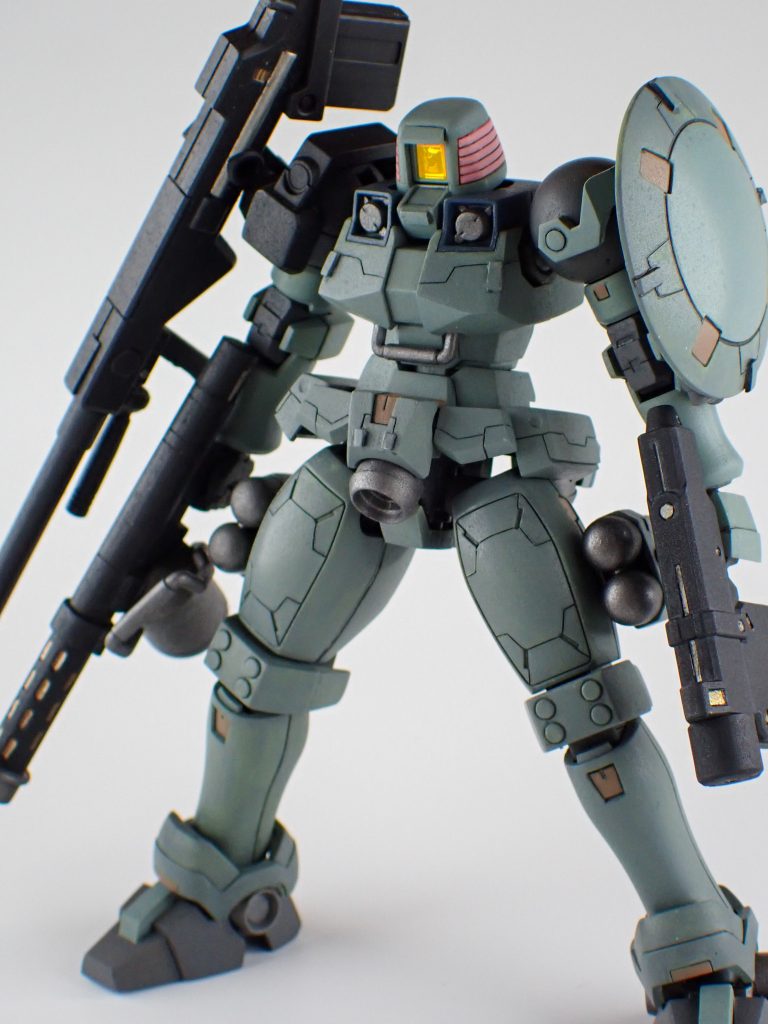 スジボリ追加、プラ板少し使用しディテールアップしています