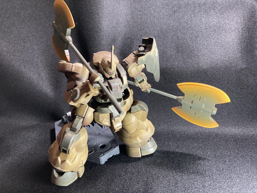 勢いはあるパワー系にオノの塗装が帆立っぽい…笑