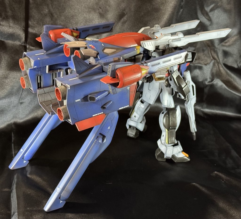 俯瞰視点斜め後方から