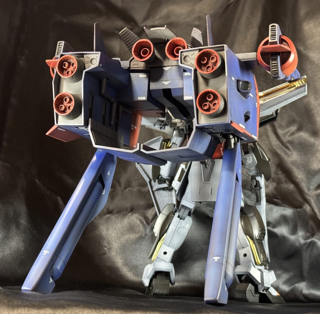 煽り視点から後方