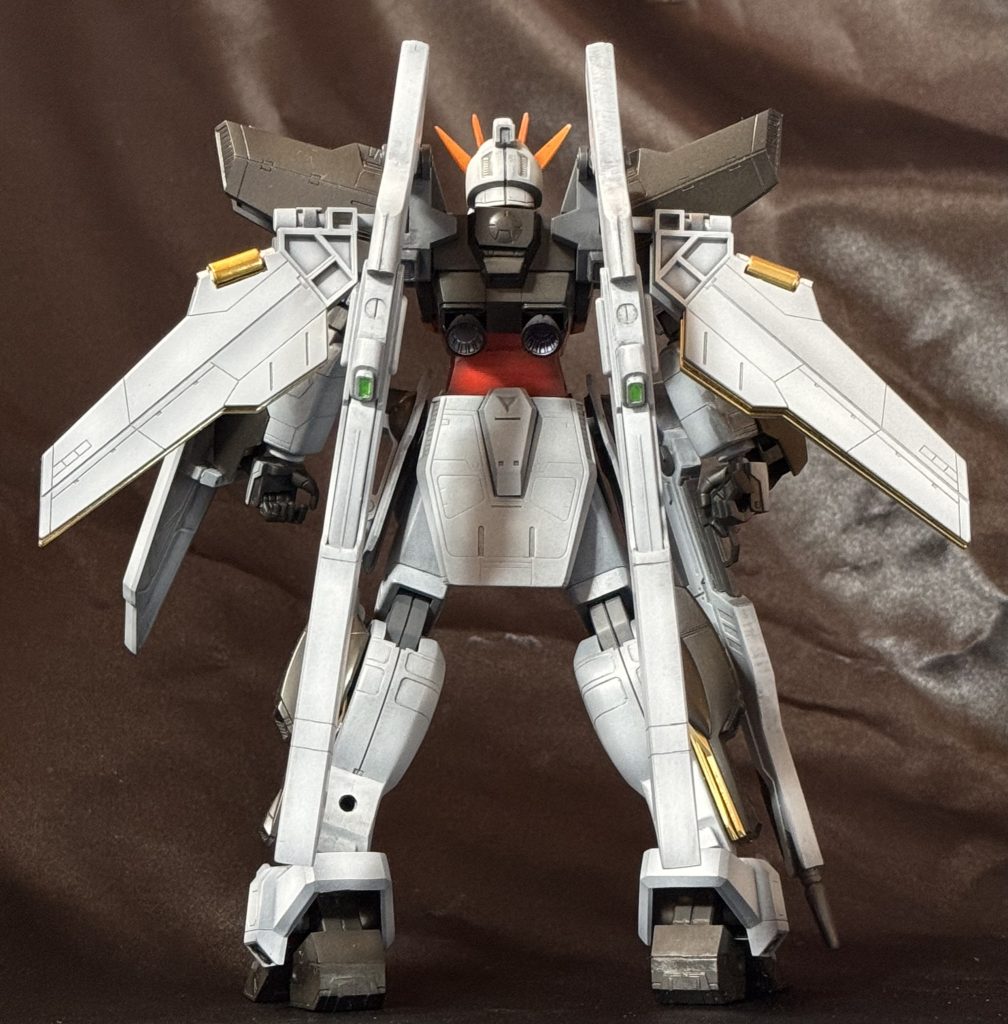 旧HG 1/100 ガンダムDX–6枚目/制作者:@jiyu_nitsukuruきあい模型