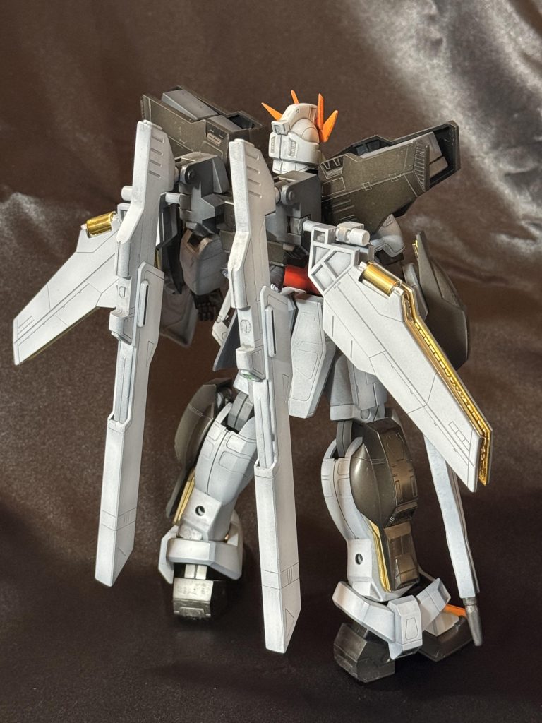 旧HG 1/100 ガンダムDX–7枚目/制作者:@jiyu_nitsukuruきあい模型