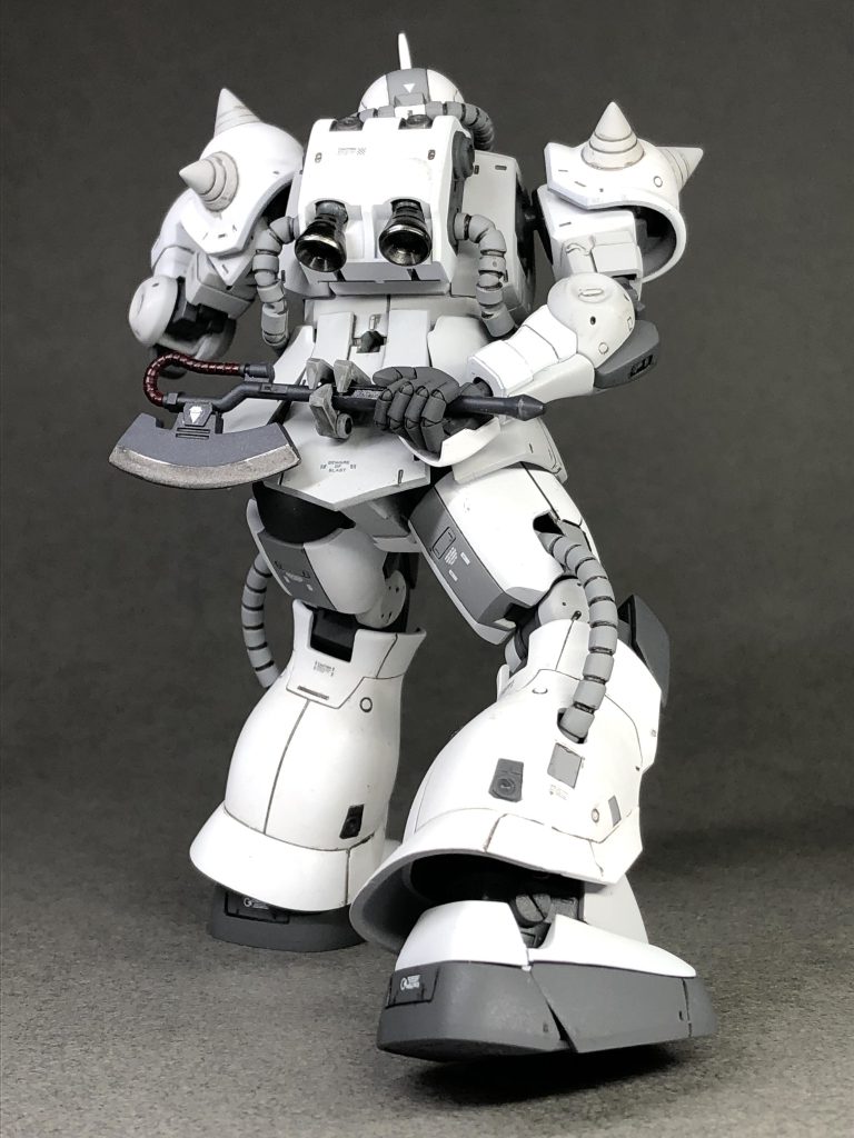 後姿ヒートホークホルダーを自作斜め持ち手首も あるみにうむさんの丸L