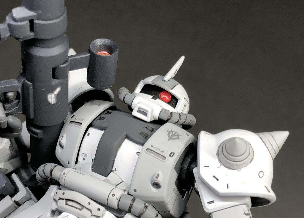 バズーカのスコープくり抜いてHアイズはめ込み