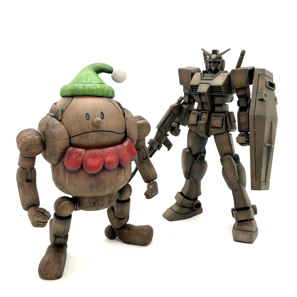 WG(ｳｯﾄﾞｸﾞﾚｰﾄﾞ) 1/144 ガンダムと。