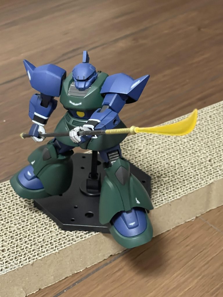 薙刀にしてみました！　なかなかいい感じです。