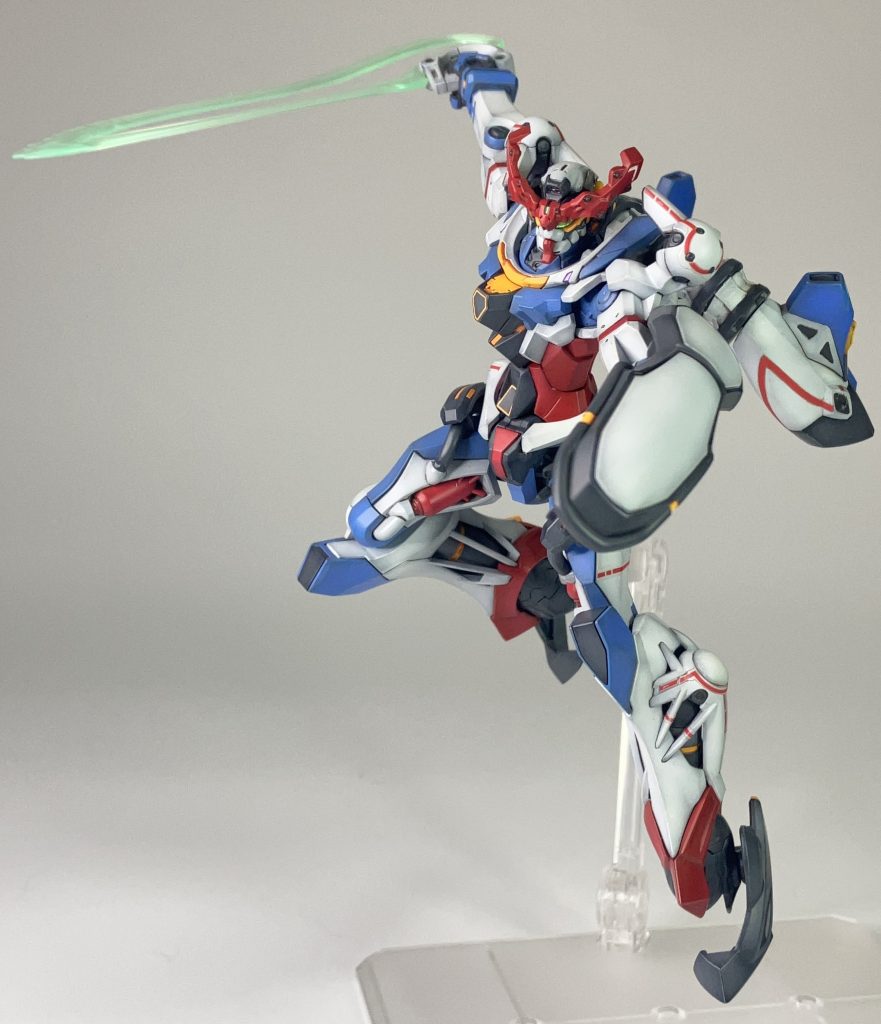 ビームサーベルは、偏光の樹脂で綺麗だったので、クリアでコーティングのみ