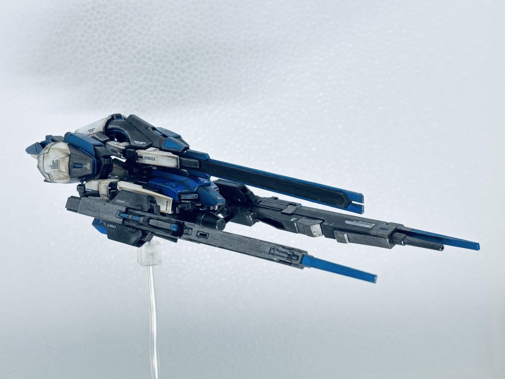 Zフォートレス変形機能をオミットし、宇宙専用機として運用。これにより、Zガンダムへフライングアーマーを供与、ハイパーメガランチャーを2丁装備、ティターンズからの技術提供を受け、コンポジットシールドブースターを装備した。また下部中央にはプロペラントタンクを増設、継続戦闘能力が高められている。コンポジットシールドブースター内蔵のIフィールドジェネレータによりビーム兵器を無効化、さらにインコム制御武器に変形させ、オールレンジ攻撃をも可能とした高速巡行MAとして生まれ変わった。