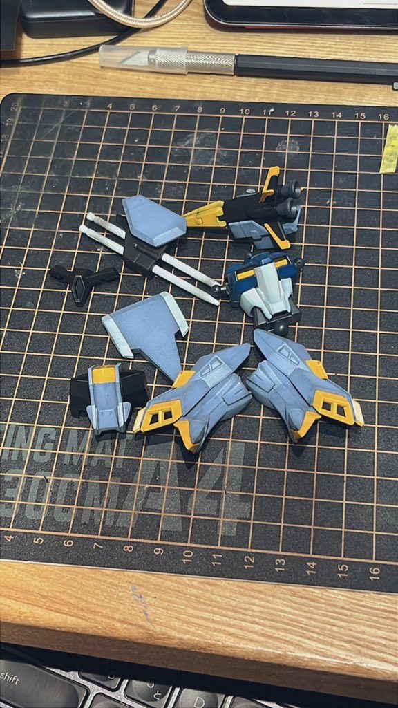 グラデ塗装だんだん経験値つめてきました。