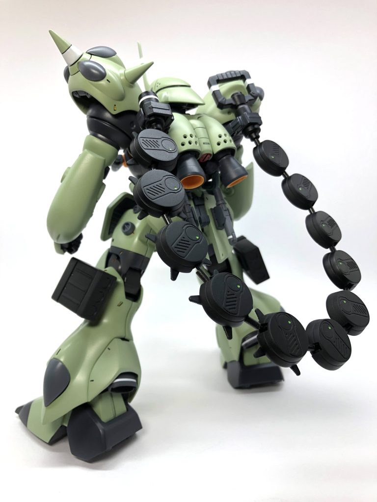 ケンプファーといえばチェーンマイン!ユニットを追加し、バズーカ用ラッチに装着しました。