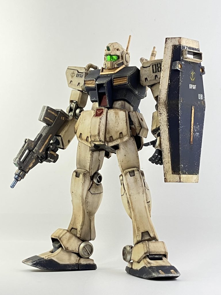 HGUC 1/144 RGM-79C ジム改–2枚目/制作者：かるすも