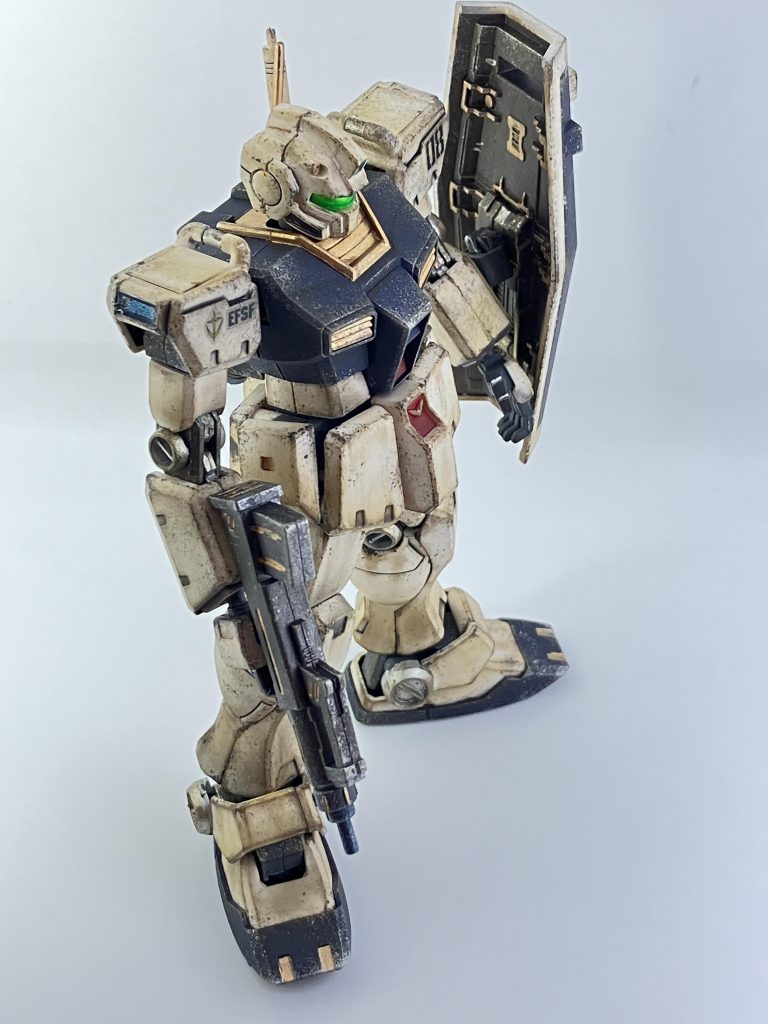 HGUC 1/144 RGM-79C ジム改–4枚目/制作者：かるすも