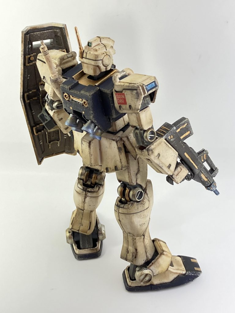 HGUC 1/144 RGM-79C ジム改–5枚目/制作者：かるすも