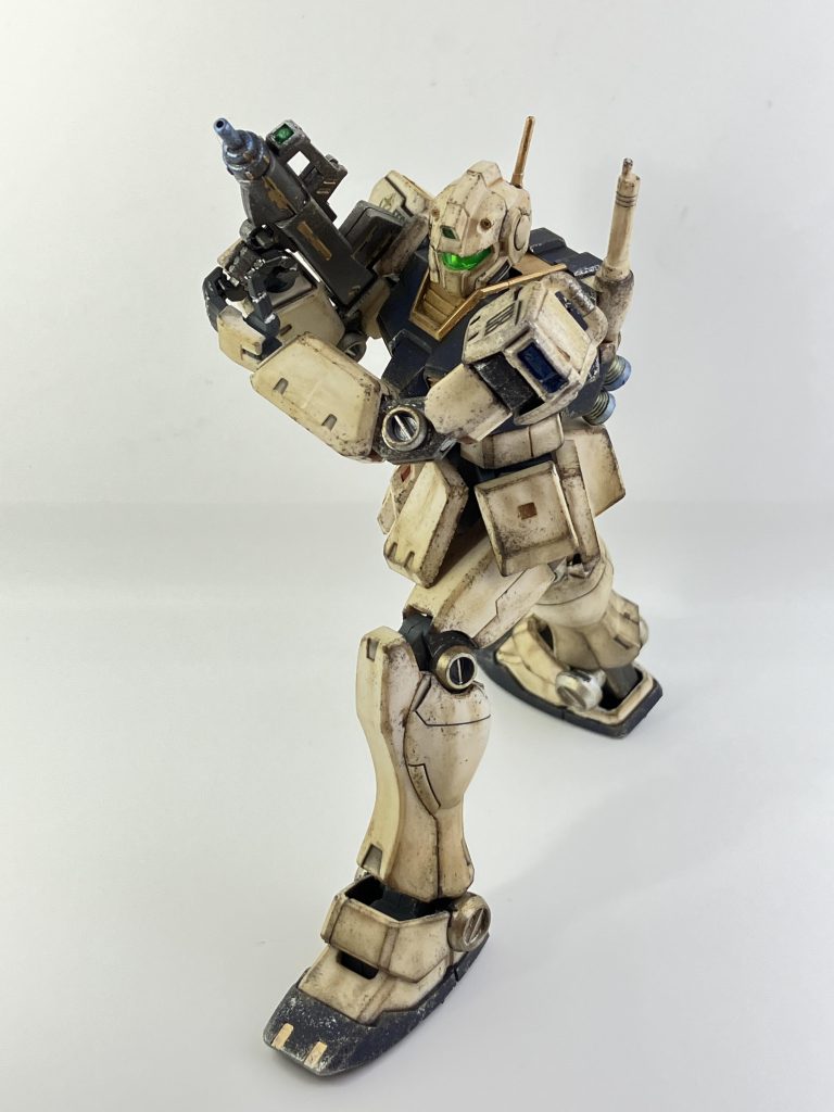 HGUC 1/144 RGM-79C ジム改–8枚目/制作者：かるすも