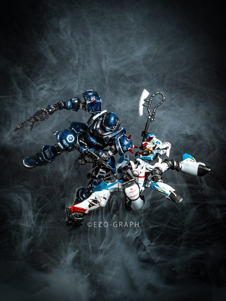 軍警ザクとジークアクス–4枚目/制作者：niiyan