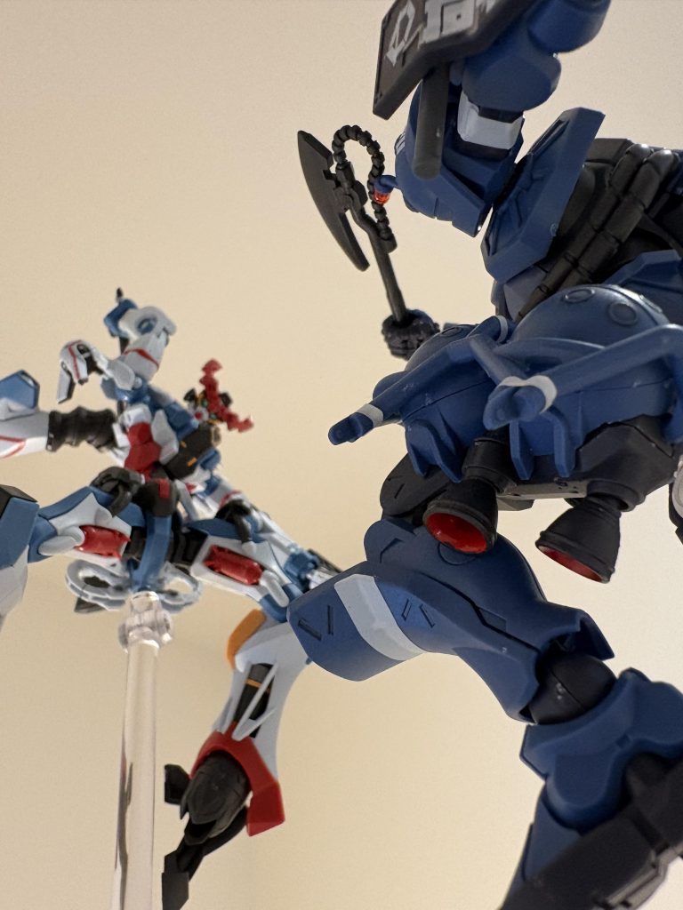 ジークアクス🆚軍警ザク–4枚目/制作者：RB777