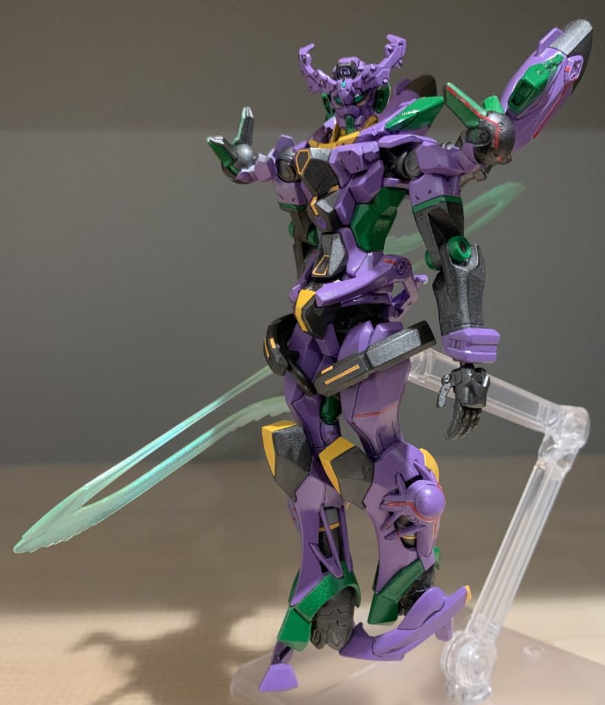 使った色はガイアカラーのエヴァ塗料を使用しました。