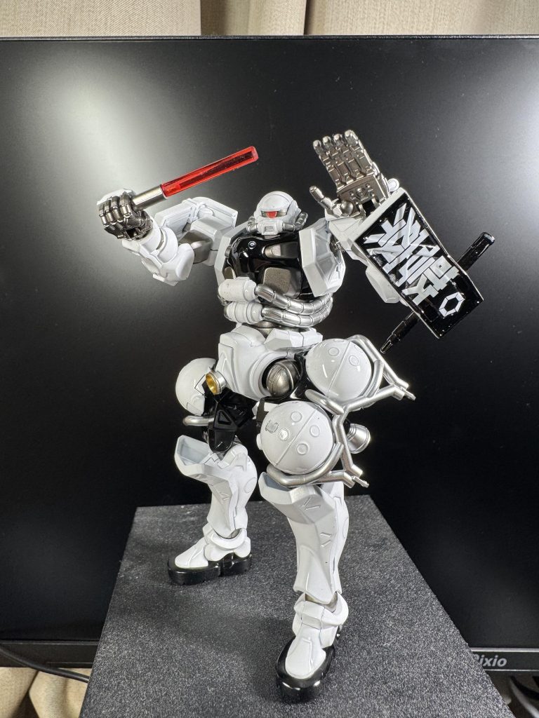 付属の赤色クリアーランナーで停止灯を作ってみました