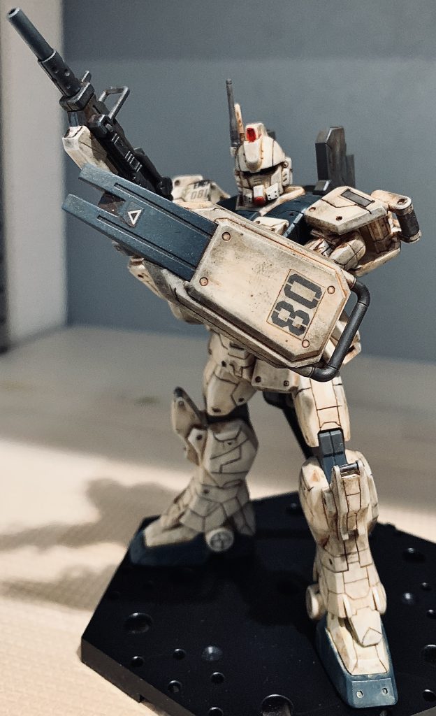 初めてなのでウォッシングの加減が分からず正直やりすぎた感は否めませんが普通に墨入れするよりは渋くなったと思います。