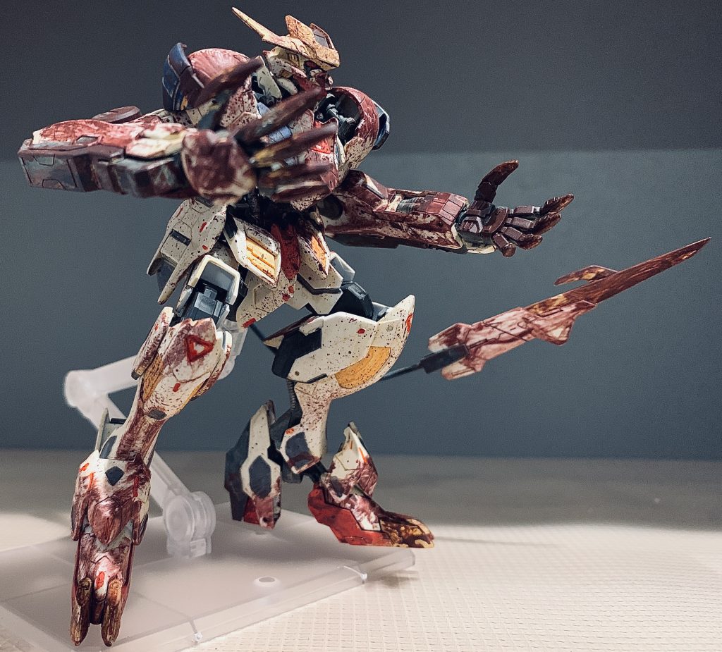 ウォッシングにはウェザリングマスター サンディウォッシュを使用。