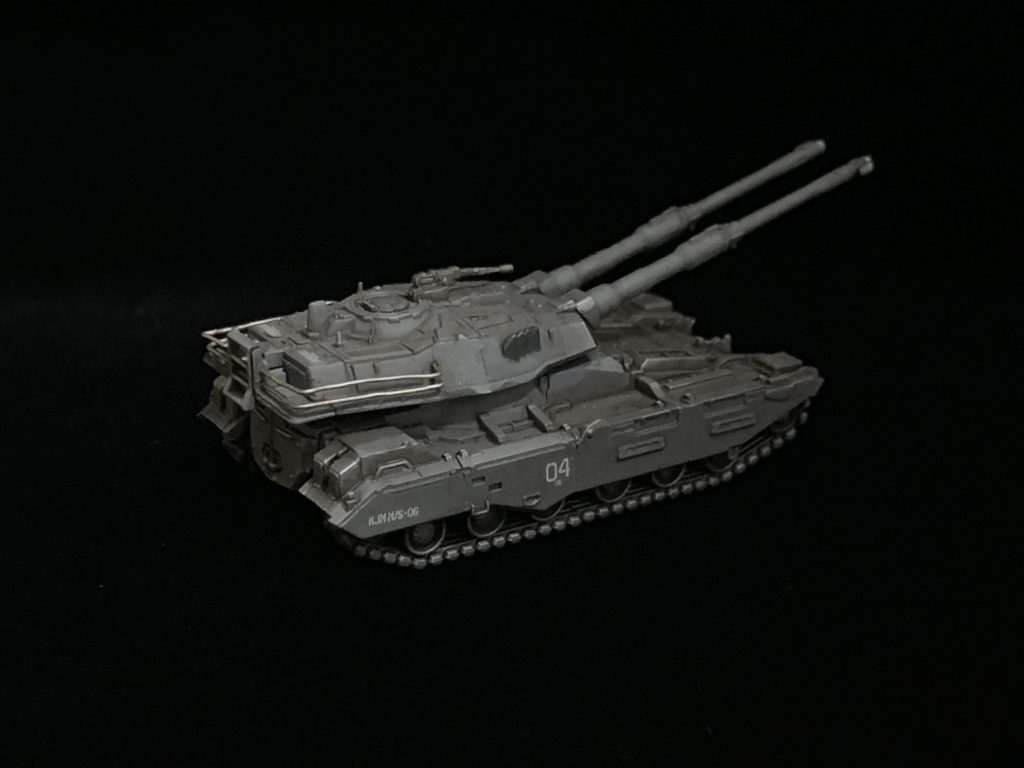 後部ラックは手芸用のワイヤーを使用しております。