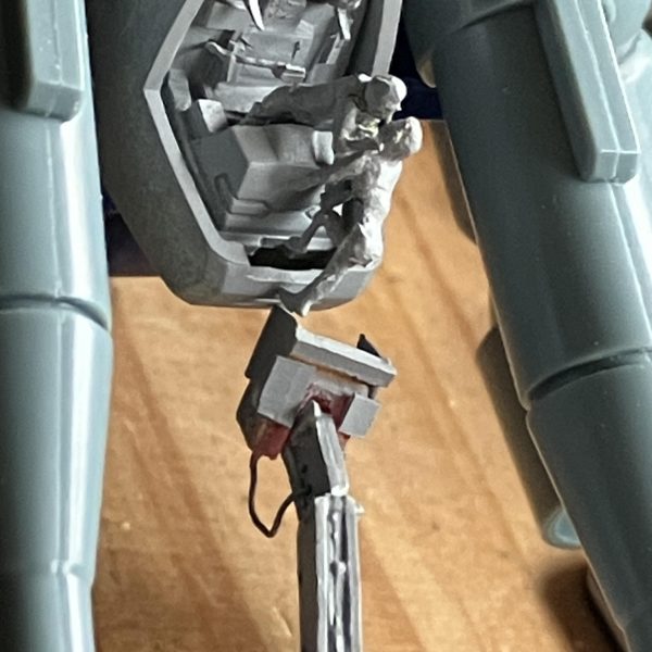 hgucガンタンクのハッチ開閉について