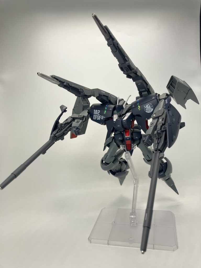 ロング•ビーム•ライフルをエアロアーマー前方に装着して、火力全ブッパ😤